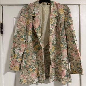 Floral Jacket / Blazer